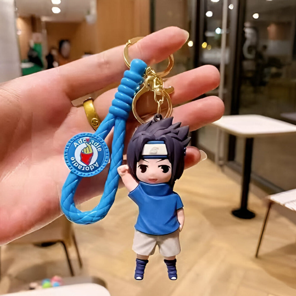 Sasuke Rubber Keychain - Naruto