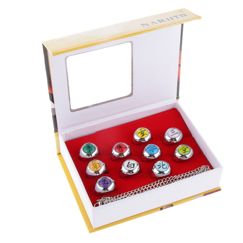 Akatsuki 10 Rings Box Set - Naruto
