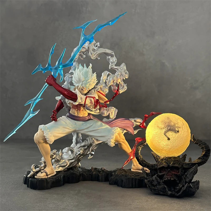 Luffy Gear 5 Skull Lamp Action Figure - One Piece