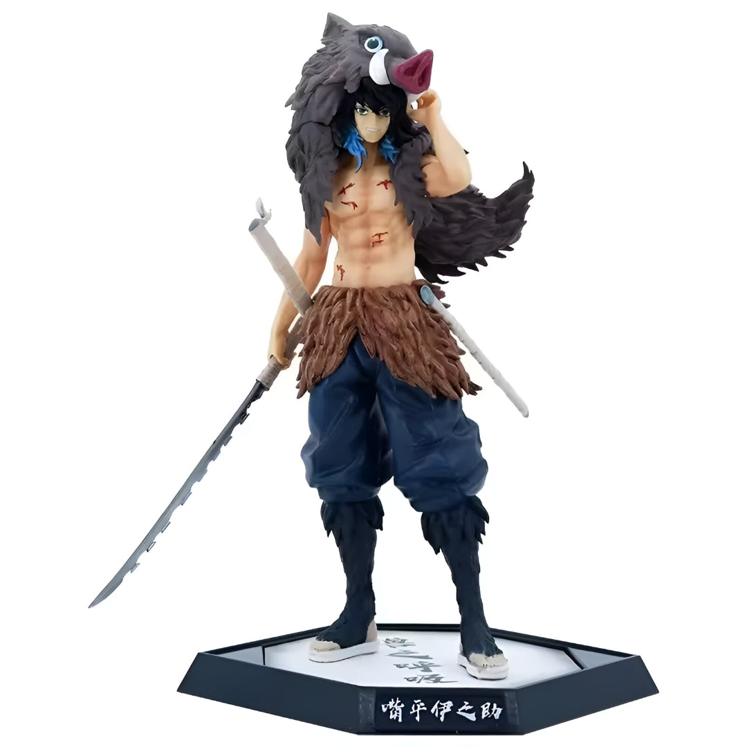 Inosuke Removing Boar Action Figure - Demon Slayer