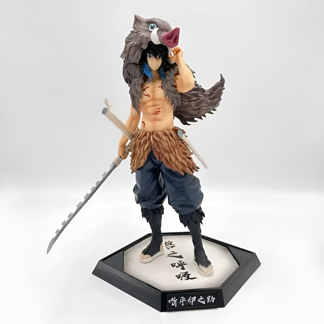 Inosuke Removing Boar Action Figure - Demon Slayer