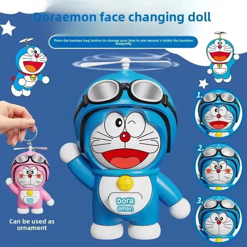 Doraemon Face changing Keychain - Doraemon