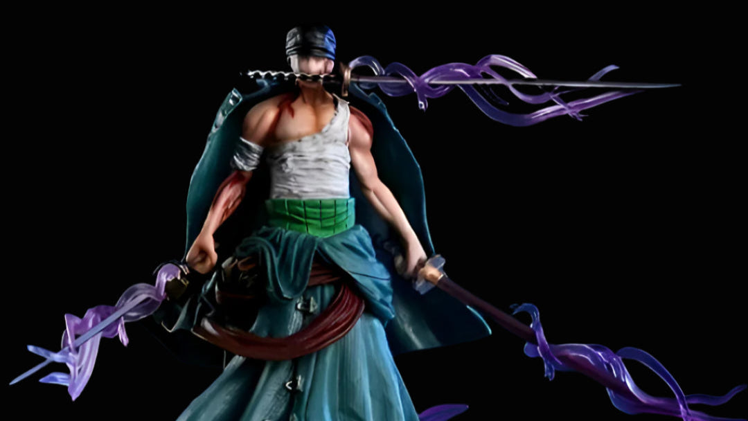 Zoro Wano Haki Swords Action Figure - One Piece