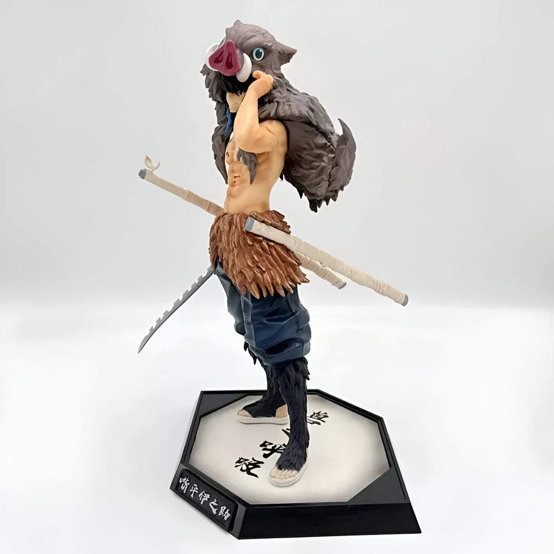 Inosuke Removing Boar Action Figure - Demon Slayer