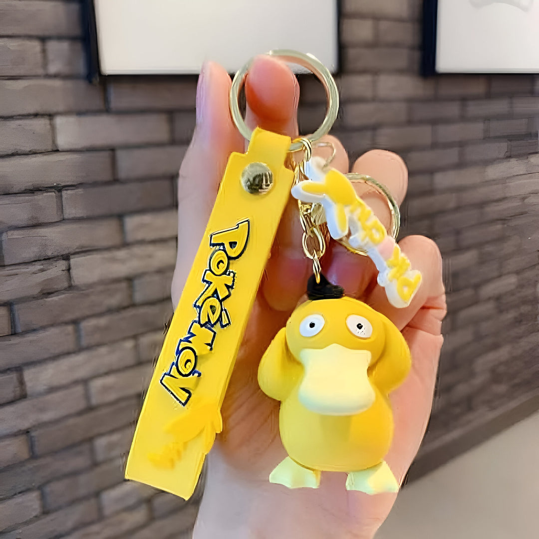 Psyduck  Rubber Keychain - Pokemon