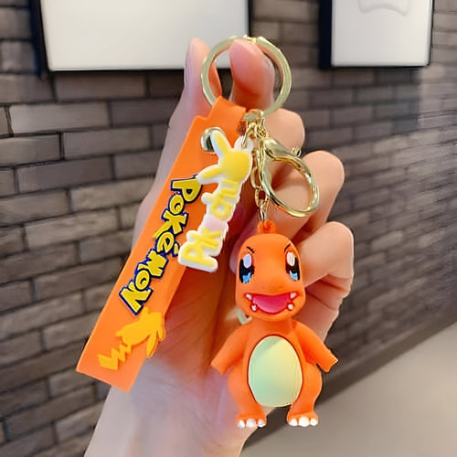 Charmander  Rubber Keychain - Pokemon