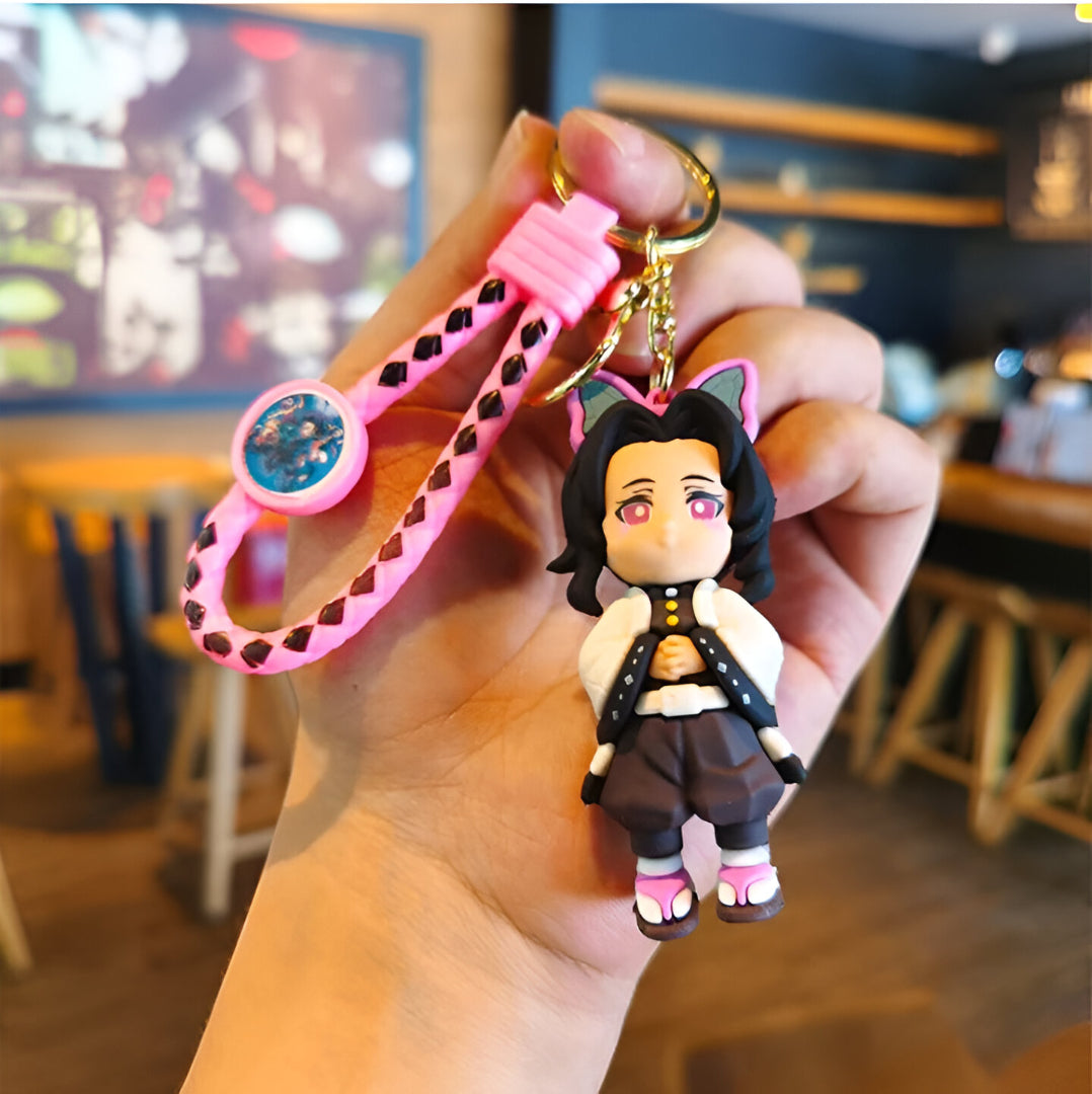 Shinobu Rubber Keychain - Demon Slayer