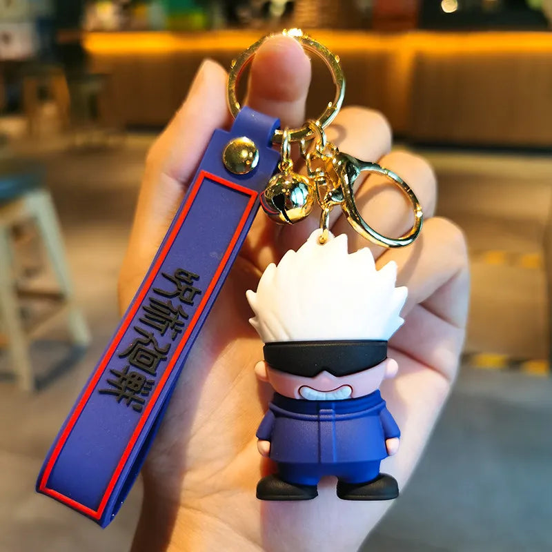 Satoru Gojo Rubber Keychain - Jujutsu Kaisen